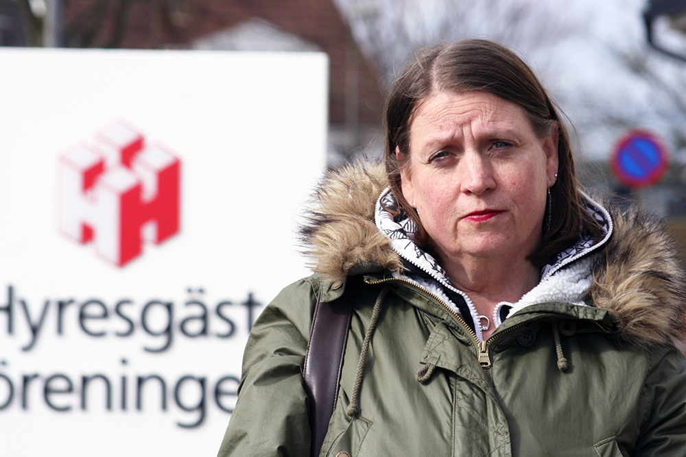 Susanne Filipsson, förtroendevald, Hyresgästföreningen.