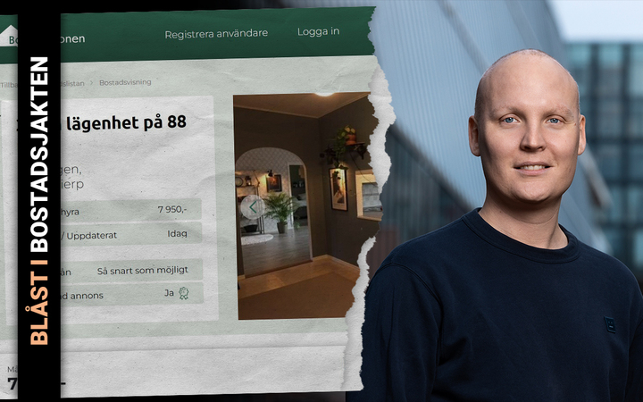 Fredrik Strömsten, vd på Qasa som driver Blocket bostad, reagerar kraftigt på att så många sajter stjäl Blocket-annonser och använder dem som lockbete för att tjäna pengar.