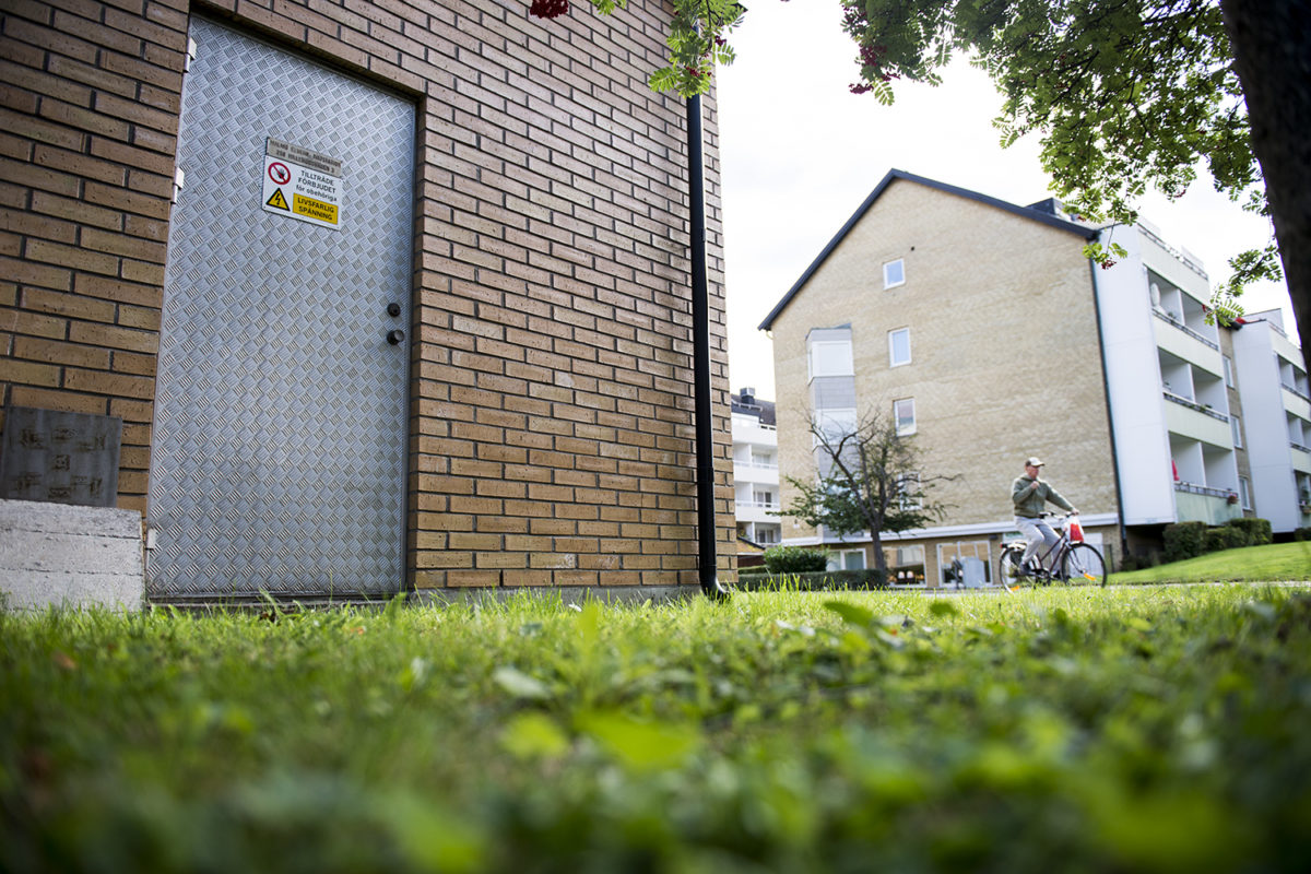 Det här huset i Malmö försökte bedragaren hyra ut.