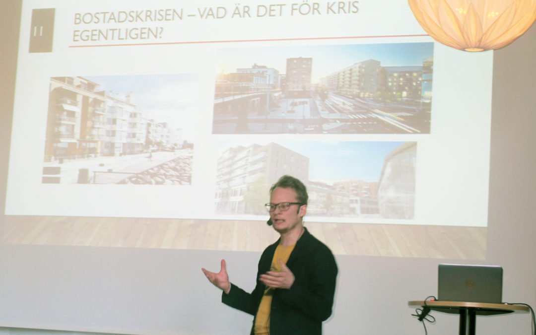 Emil Pull, doktorand från Malmö högskola, ser bostadskrisen som en växande bostadsorättvisa.
