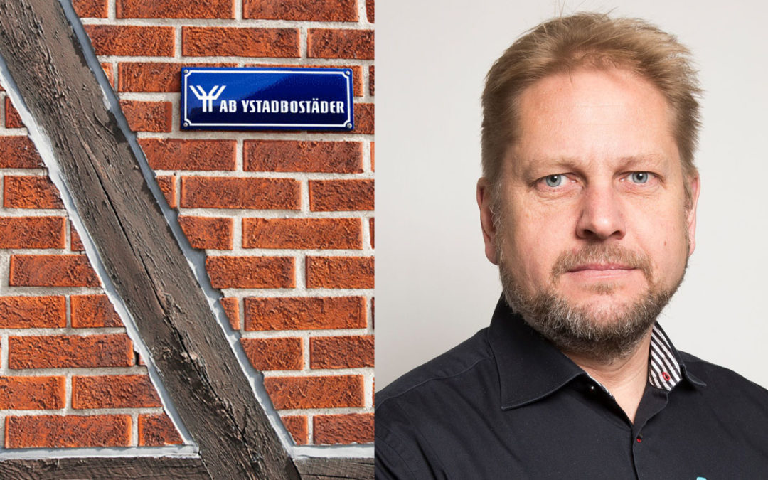 Pehr Carlberg blir ny vd för Ystadbostäder.