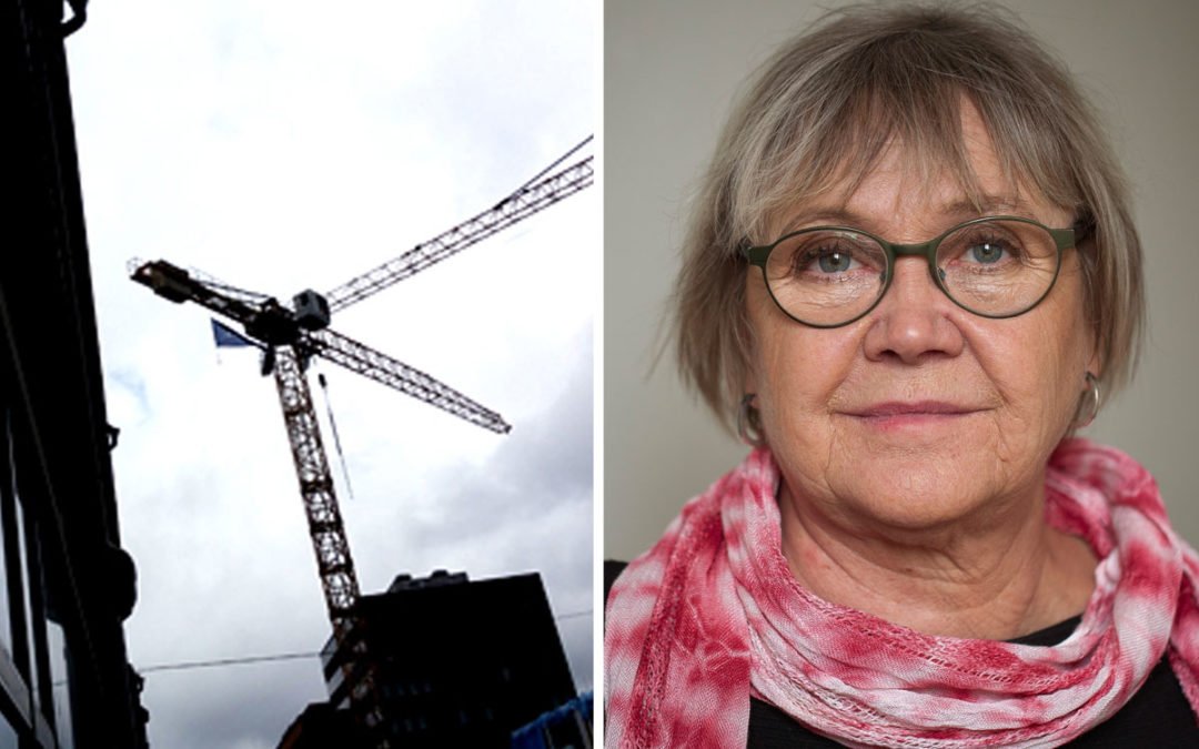 Trots ökat bostadsbyggande har antalet hyresrätter bara ökat med en bråkdel. Ann-Margarethe Livh (V) är Stockholms bostadsborgarråd.