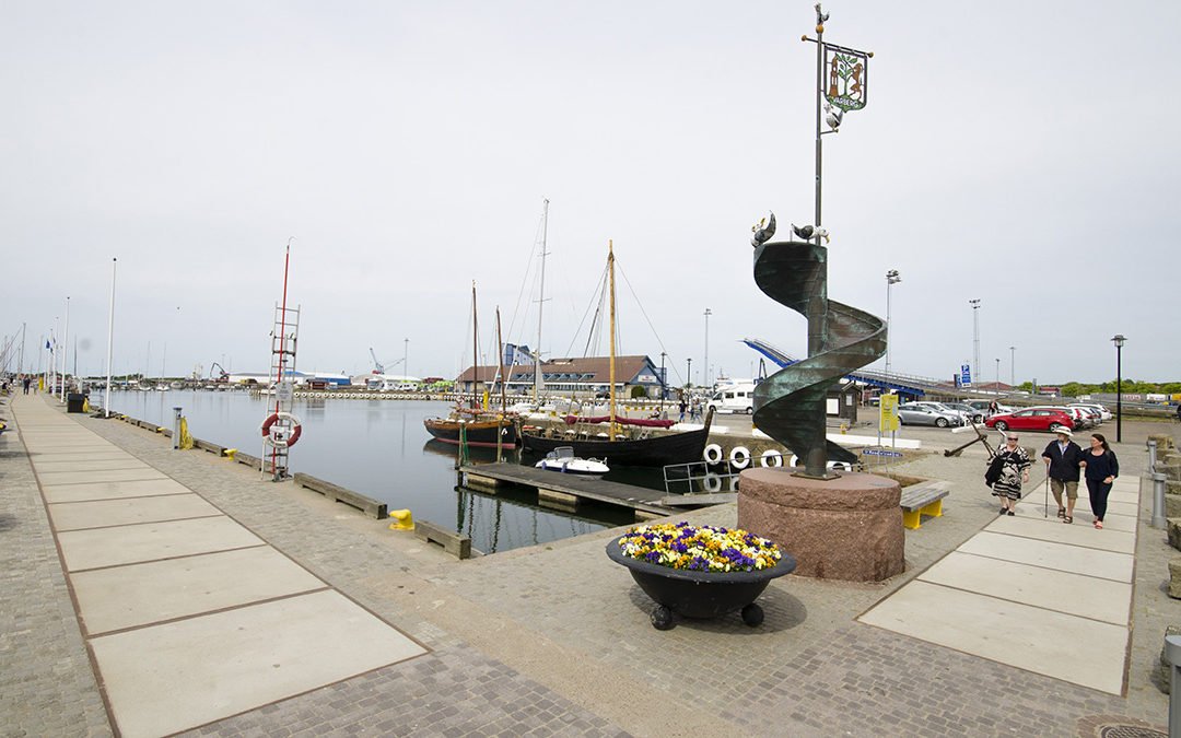 Hamnen i Varberg