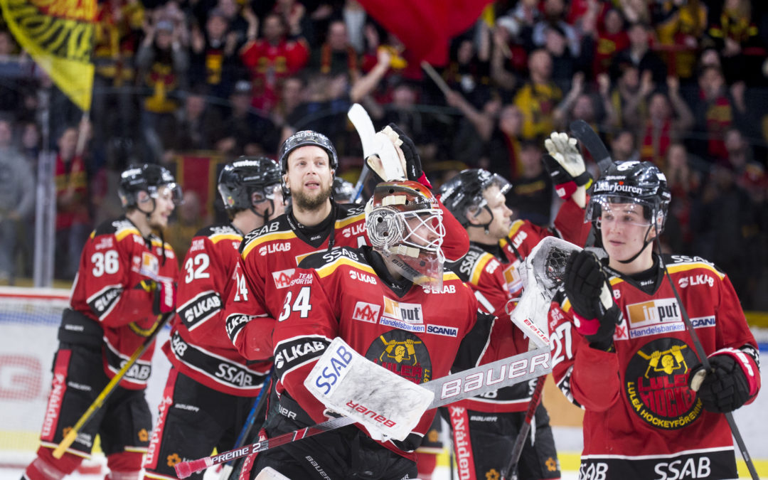 Bild på Luleå hockey.