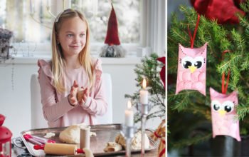 Hemma hos Troja, 9 år, julpysslas det för fullt varje år, från tomtar och änglar till klassiska smällkarameller. ”Det är kul att julpyssla för man kan göra tomtar och hänga fina saker i granen”, berättar hon.