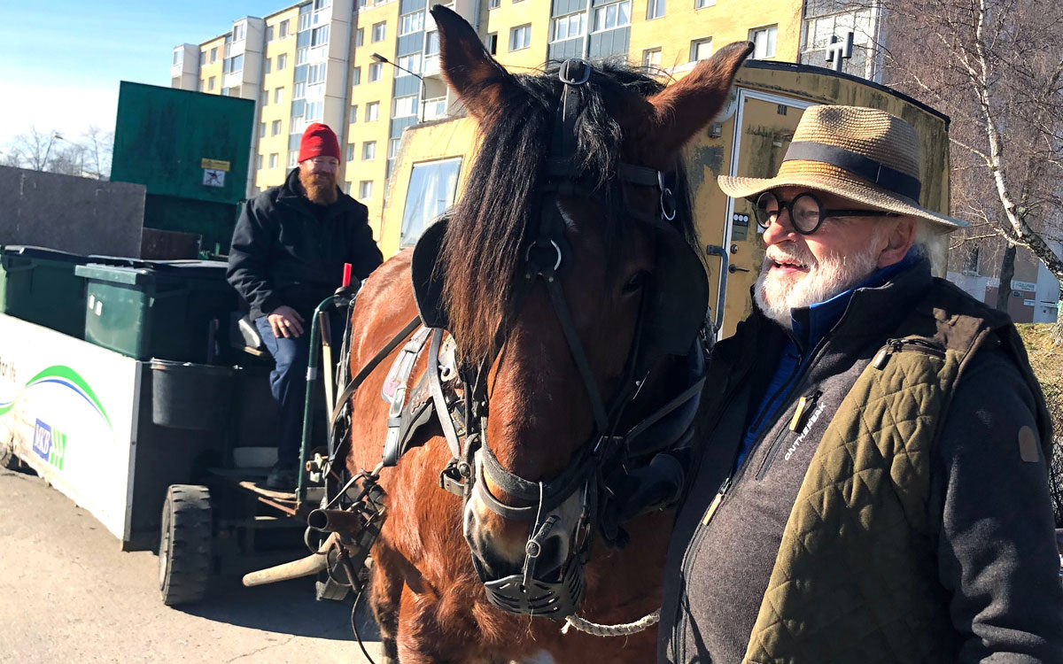Sophämtning Gotland Sophämtning - ett riktigt hästjobb för Linda - Hem & Hyra