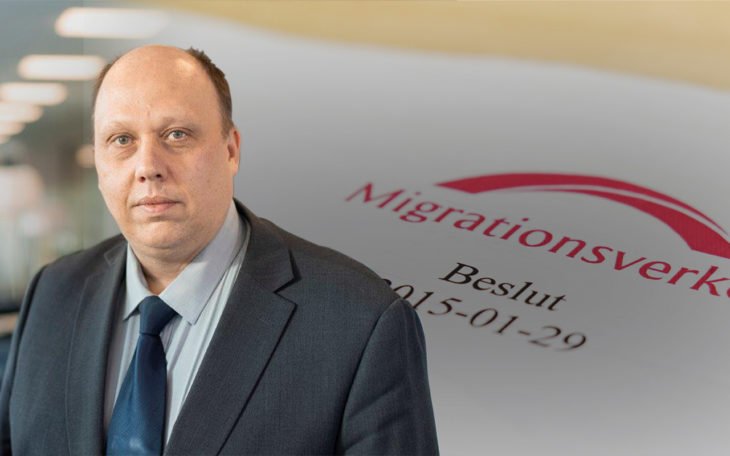 Kenneth Karlsson, chef för tillfälliga bostäder på Migrationsverket
