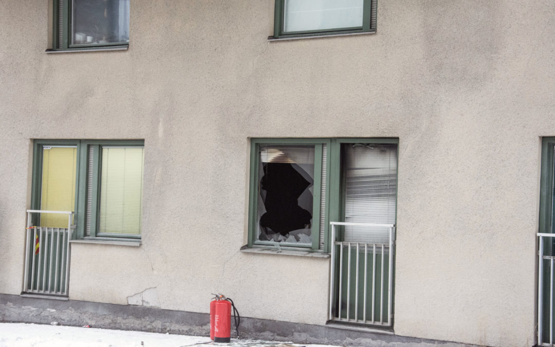 explosion Östersund Prästgatan polis åklagare