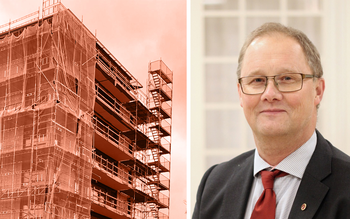 Mikael Lindfors menar att Norfors bostadsförsörjning kommer öka inom de närmsta åren