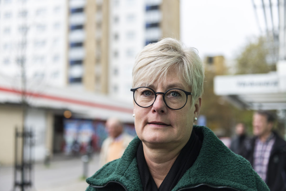 Marie Linder, förbundsordförande i Hyresgästföreningen.