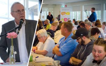 Lennart Derehag, regionordförande för Hyresgästföreningen i BohusÄlvsborg-Skaraborg