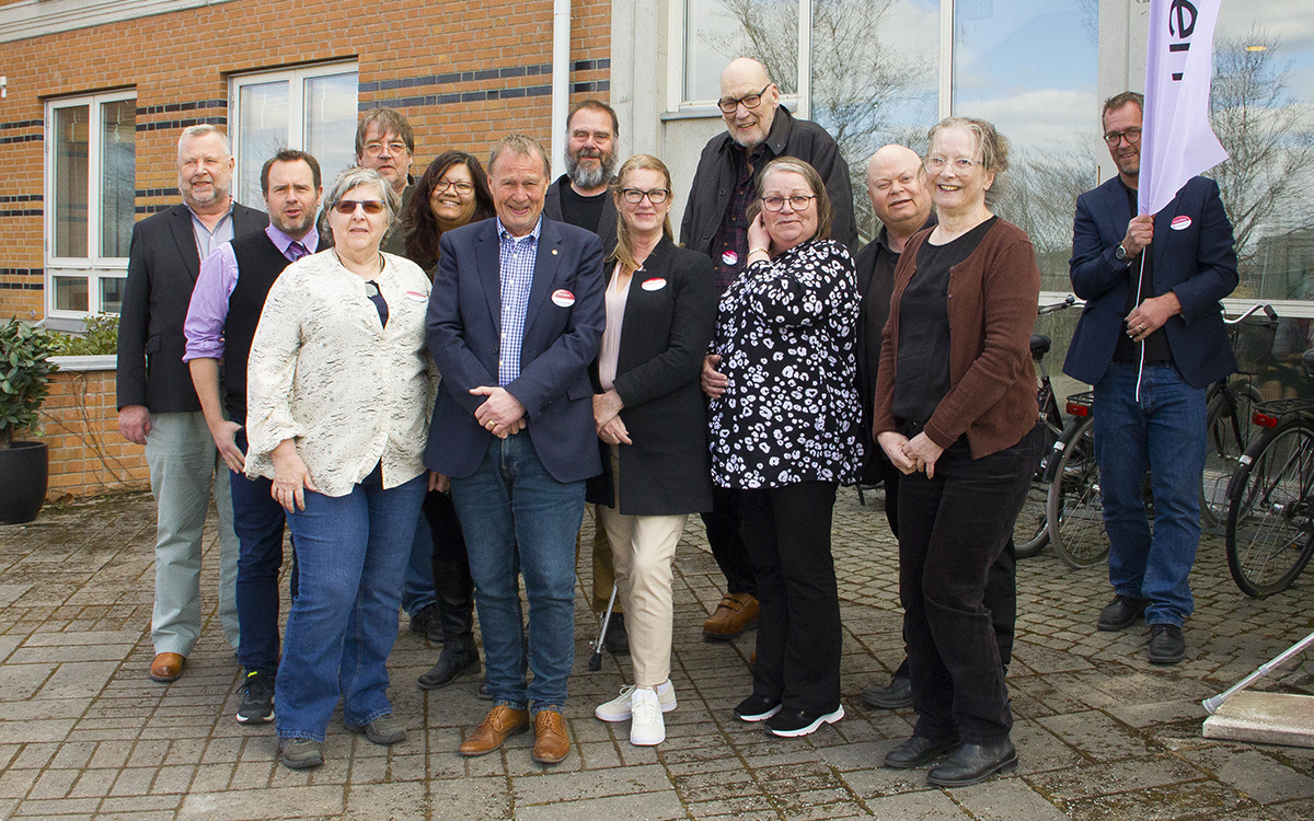 Gruppfoto på den nya regionstyrelsen.