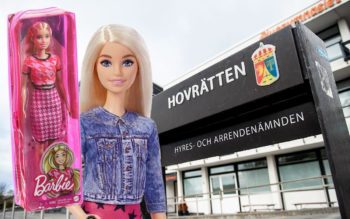 Barbie-dockor stals från ett källarförråd i centrala Malmö. Nu riskerar den misstänkta hyresgästen att tvingas flytta.