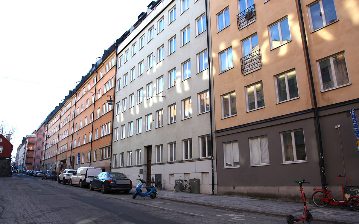 Huset på Åsögatan har förvandlats till det sämre efter ombildningen.