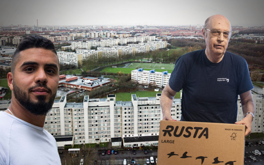 Ahmad Ghubari och Bernt Nylund är två av de hyresgäster som tvingades flytta från Kinesiska muren i samband med MKB:s köp.