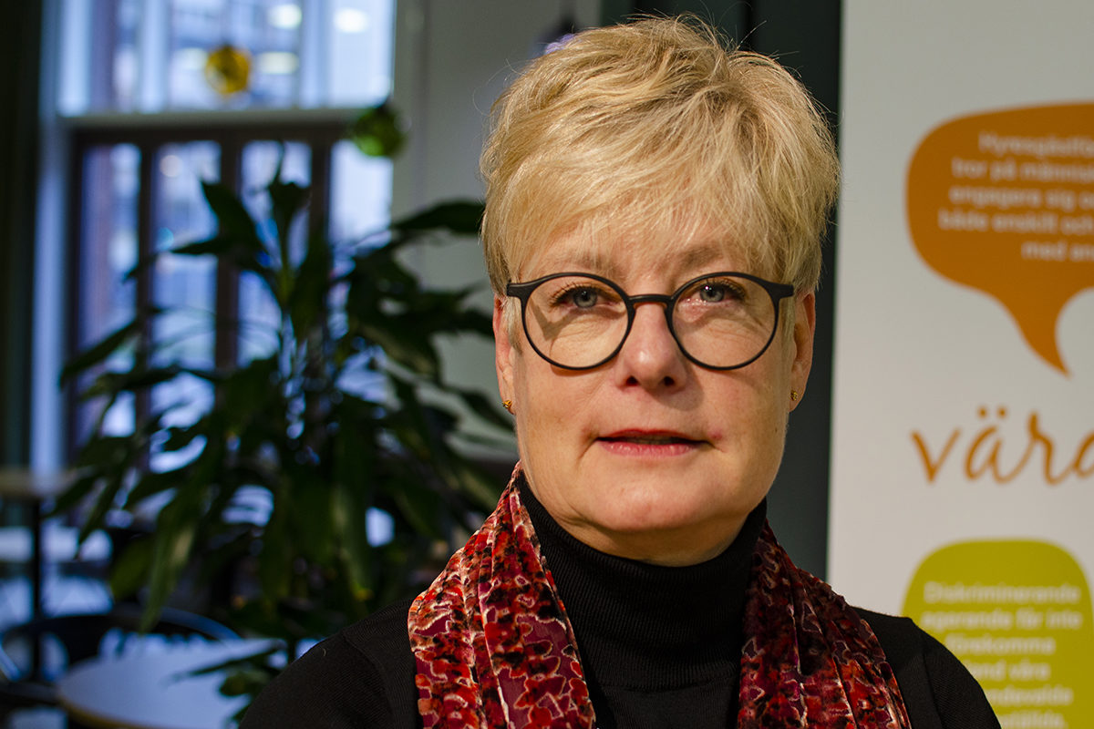 Hyresgästföreningens förbundsordförande Marie Linder.