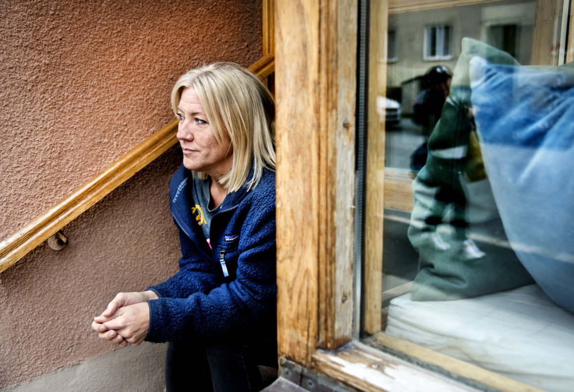 Josefin och hennes dotter bodde på korttidskontrakt i flera år.