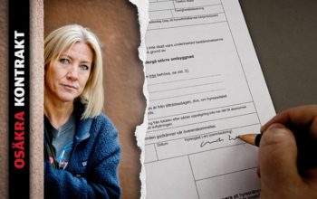 Josefin bodde på flera olika korttidskontrakt