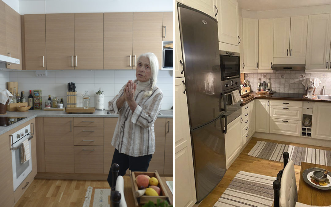 Kök före och efter renovering