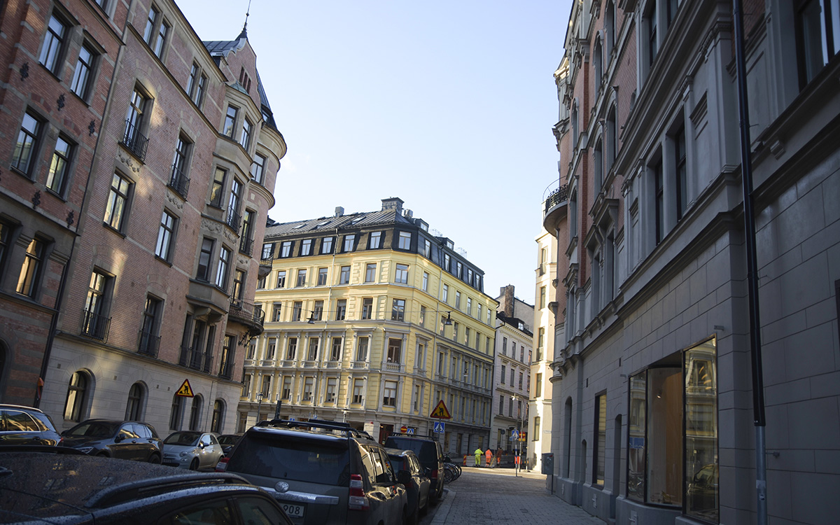 Riddargatan på Östermalm.