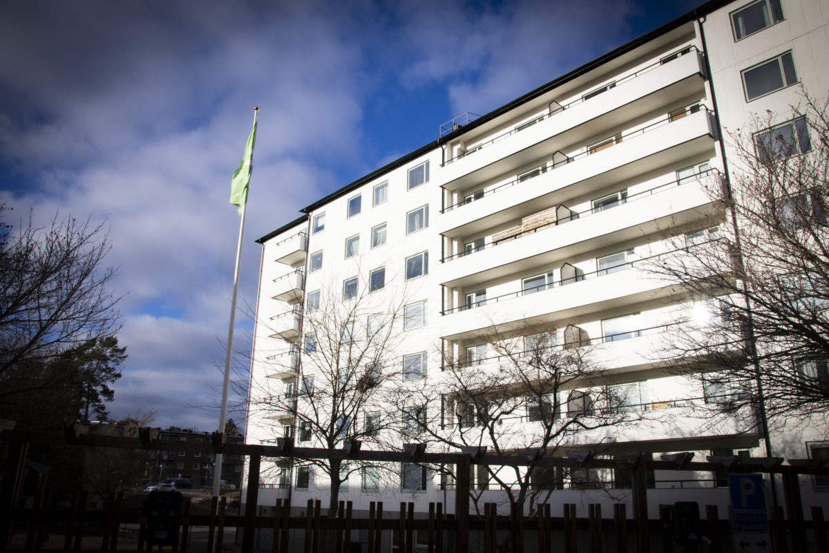 Några av lägenheterna på Hjortmossegatan i Trollhättan tillhör de som fått Willhemlyft. 