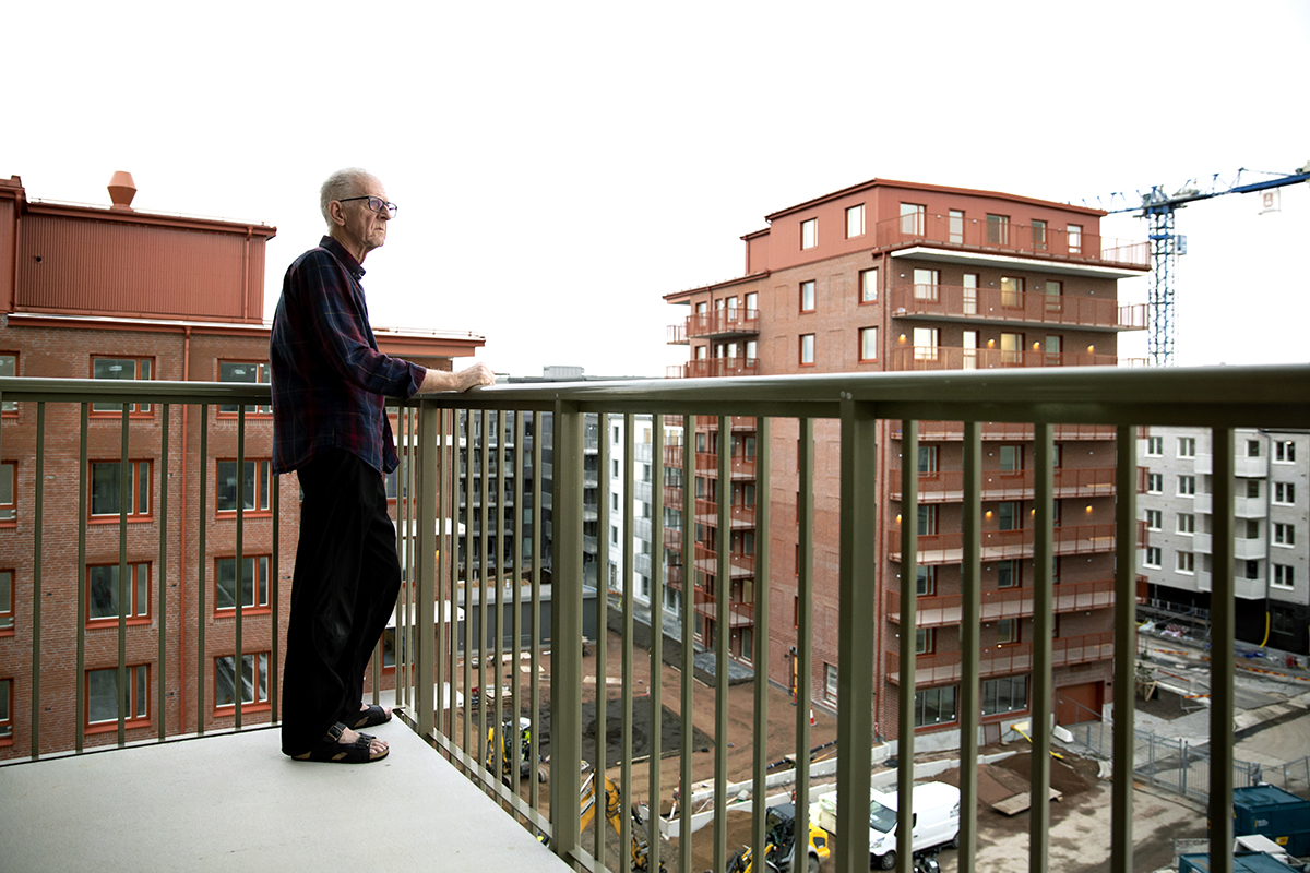 "För mig är det en prioriteringsgrej", säger Magnus Taube om att bo nybyggt och dyrt.