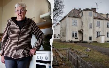 Efter år av väntan har Doris Bergkvist, hyresgäst i Järnvägshusen i Åmål, äntligen fått sin trasiga spis utbytt.