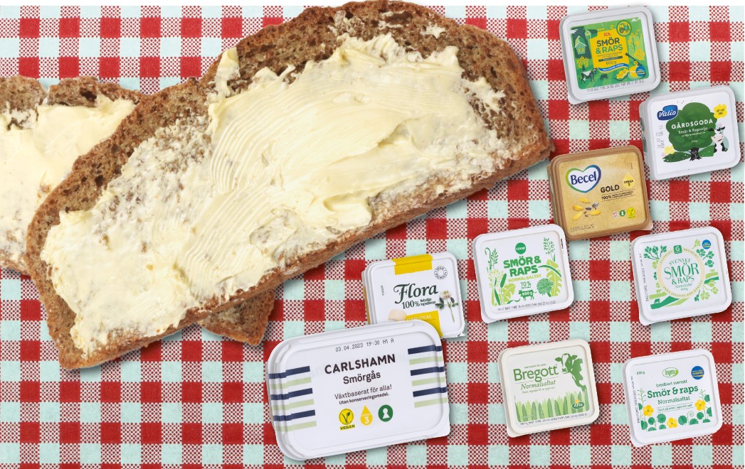Billigast och bäst margarin. Hitta vinnaren i vårt stora test.