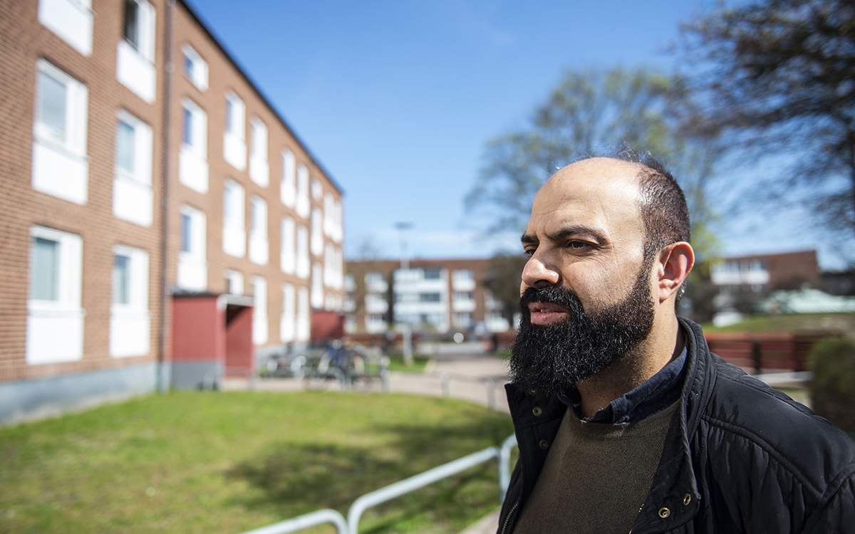 Omed Zadran, boende hos Rosengård fastigheter