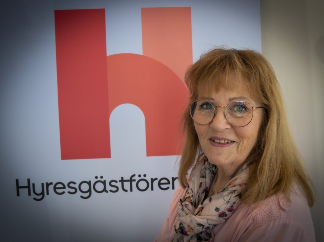 Agnetha Andersson ordförande för Hyresgästföreningen i region BohusÄlvsborg-Skaraborg.