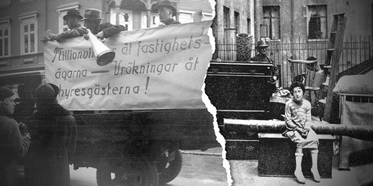 100 år med Hyresgästföreningen del 1: En stormig ungdom med kamp och ...