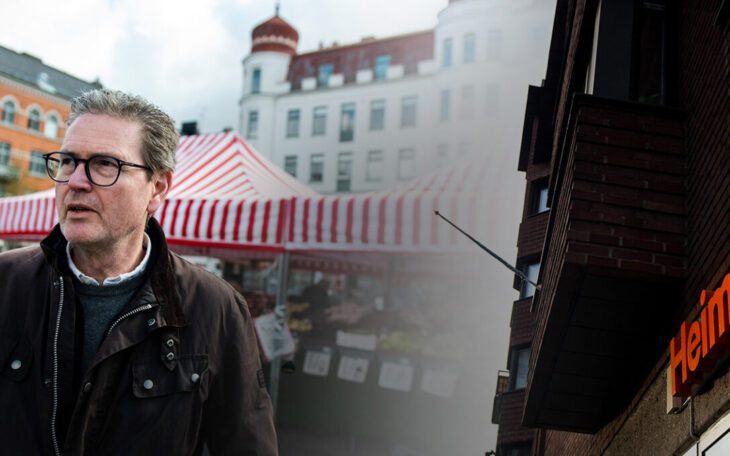 Patrik Hall, vd Heimstaden på Möllevången i Malmö