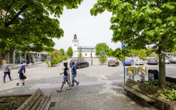 Stora torget i Varberg.