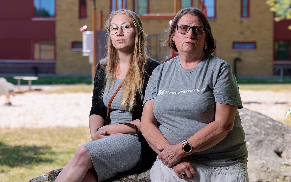 Lizett Hansson och Susanne Filipsson, Hyresgästföreningen, Växjö