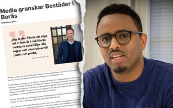 Det stormar om Bostäder i Borås. Abdirahman Jama, Hyresgästföreningen beklagar att förtroendet för bolaget naggas i kanten.