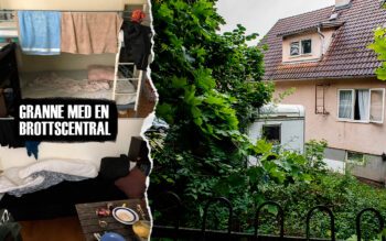 Här, i en villa mitt bland hyreshus i en Stockholmsförort, pågår grov brottslighet kopplad till rysk maffia.