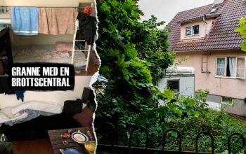 Här, i en villa mitt bland hyreshus i en Stockholmsförort, pågår grov brottslighet kopplad till rysk maffia.