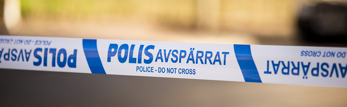 Polis avspärrningsband