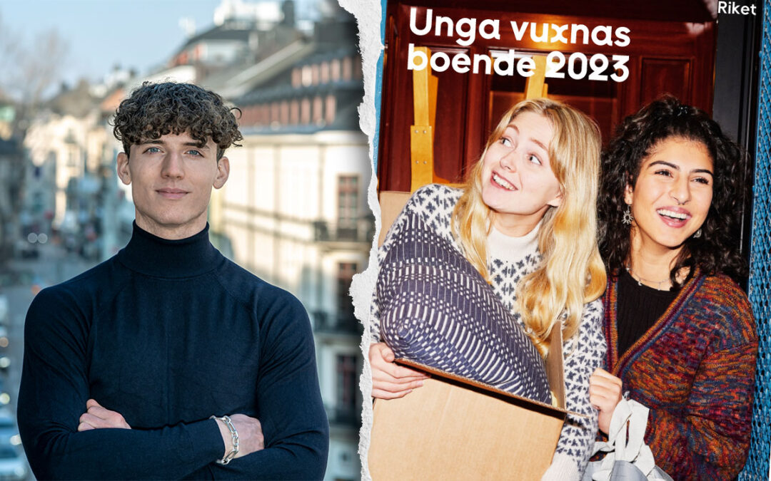 Unga vuxnas boende 2023 Ola Palmgren