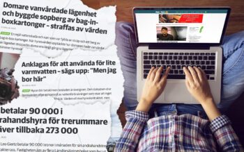 Tidningsklipp från Hem & Hyras mest lästa artiklar 2023.