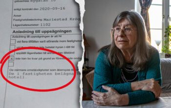 Margun Smedberg, 70, blev helt utan förvarning uppsagd från sin lägenhet. "Jag vet inte vart jag ska ta vägen", säger Margun.