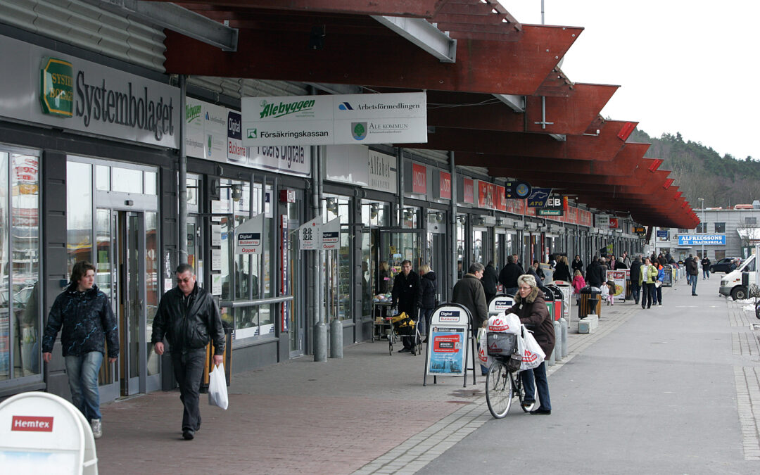 Älvängen 080325. Ale Torg. Bilden är fri att använda.