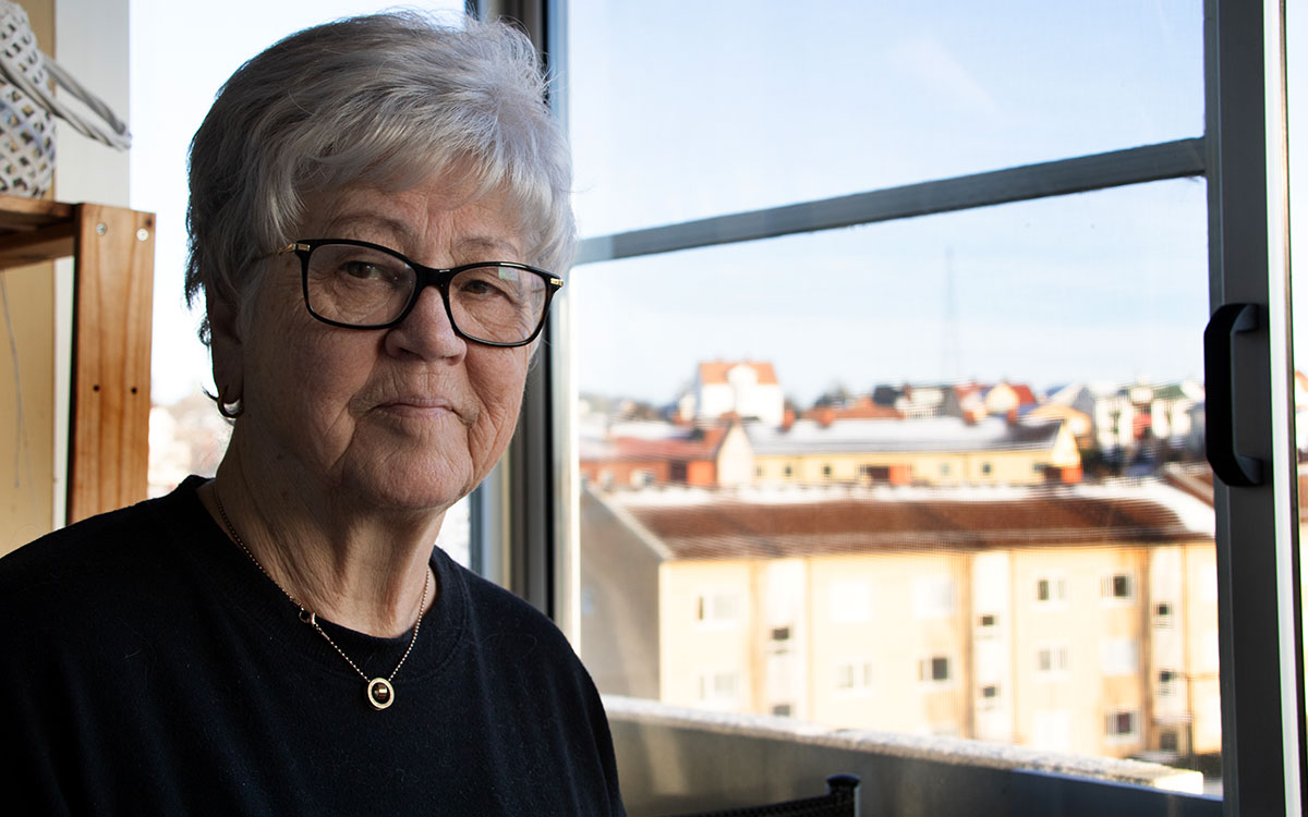 Birgitta Wirén, ordförande för Hyresgästföreningen Motala-Vadstena.