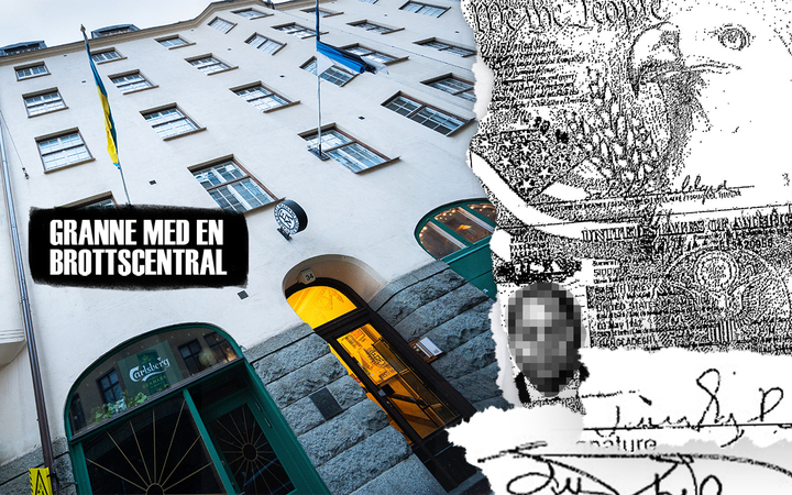 Den 61-åriga mannen har stått misstänkt för bokföringsbrott i Sverige, i ett bolag som startats med misstänkt falska namnteckningar, med bas i Estniska huset i Stockholm.