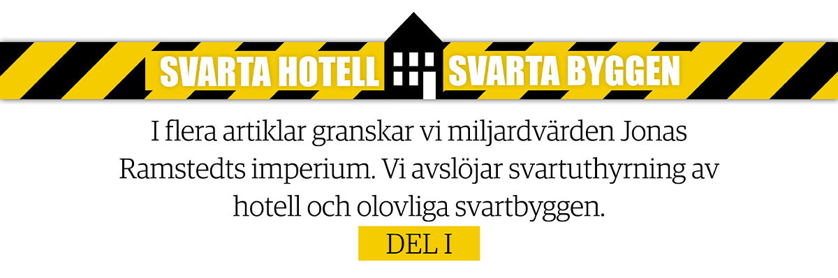 Svarta hotell Svarta byggen. Hem & Hyra granskar miljardvärden Jonas Ramstedt.