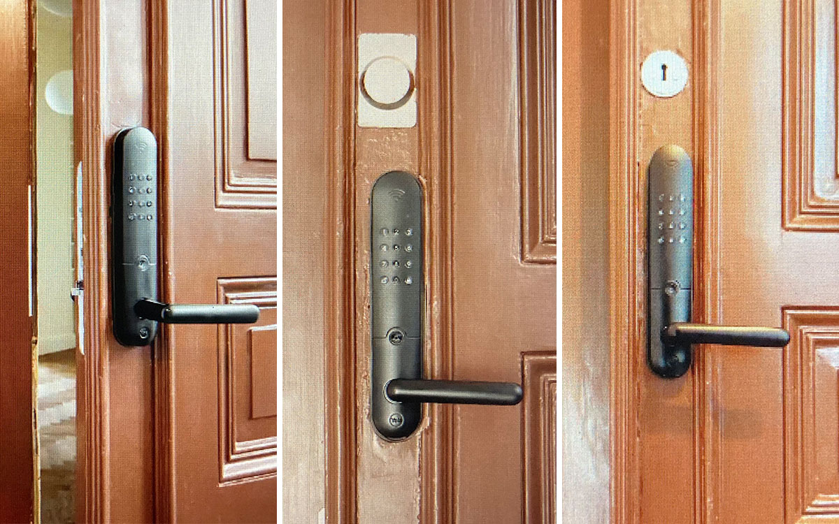 Minst tre lägenheter som annonseras på Airbnb har dörrar med kodlås, visar Hem & Hyras granskning.