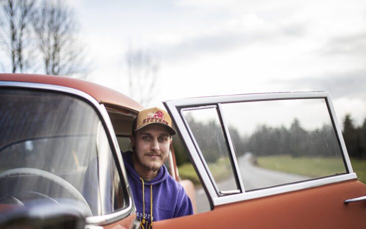 Kasper Tell ser fram emot sommarens motorfester.