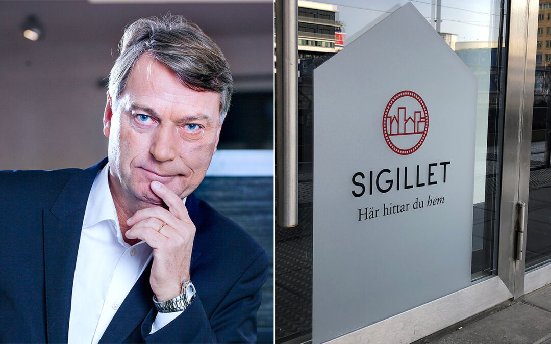 Henrik Nilsson är vd för fastighetsägaren Sigillet, som fortsätter att hyra ut till mellanhänder.