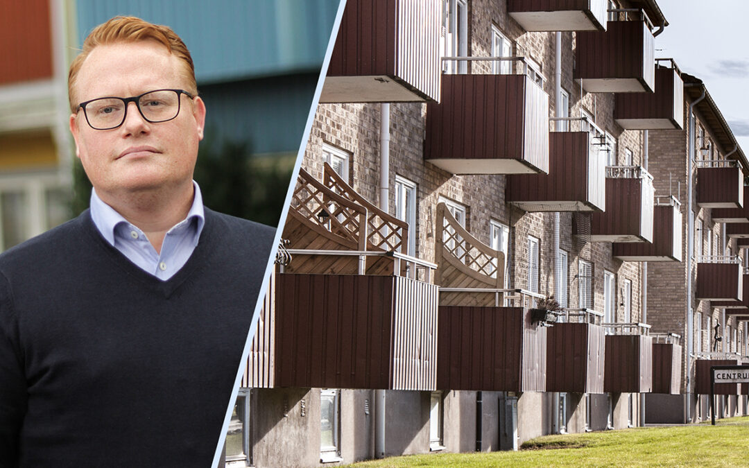 Stefan Lindborg, chef för förhandlingsenheten på Hyresgästföreningen i region BohusÄlvsborg-Skaraborg.