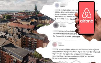 Olovlig Airbnb-uthyrning på Södermalm i Stockholm